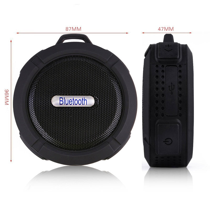 Portable Bluetooth Outdoor Speaker – Mini Bass Stereo
