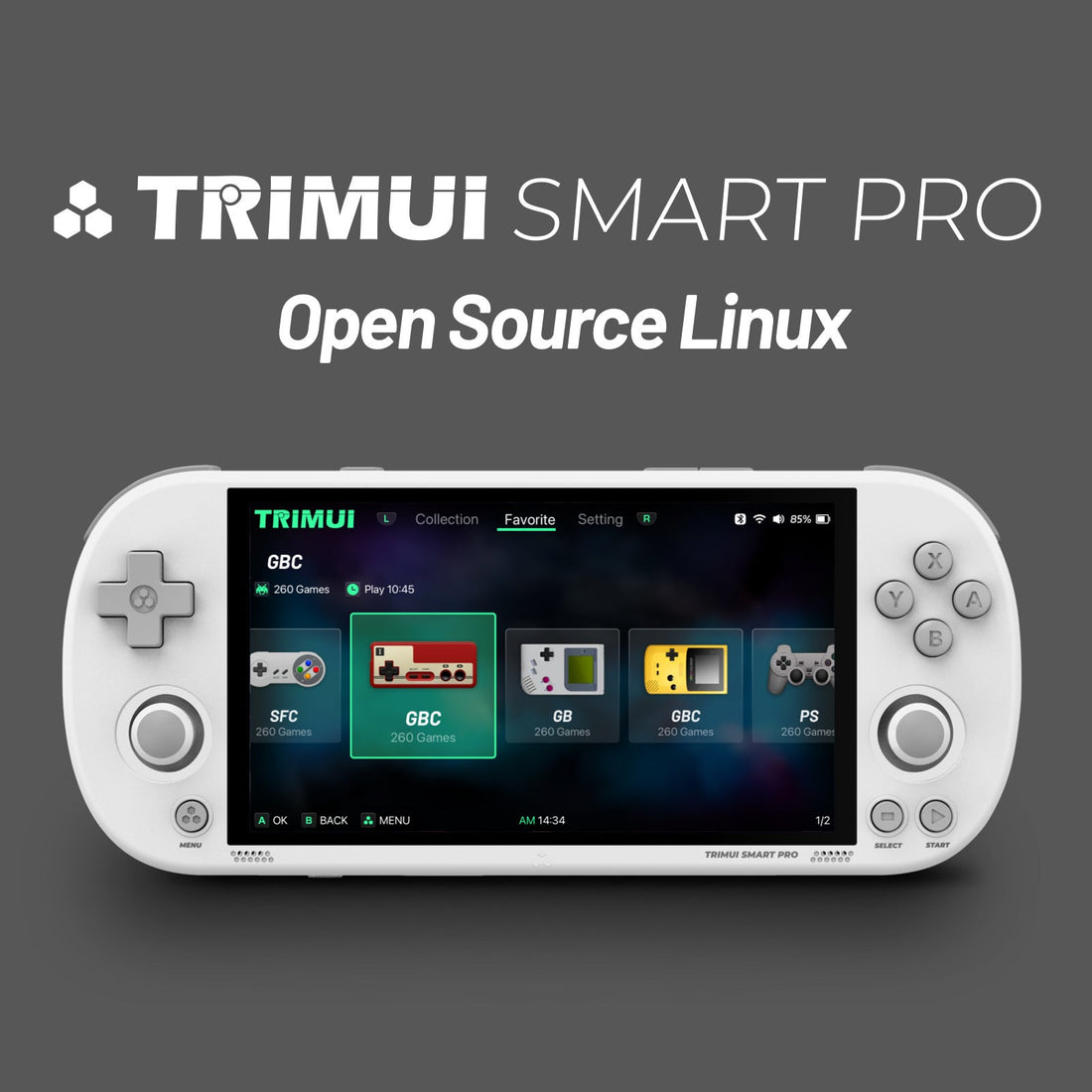 5-Inch HD Mini PS1 Handheld – Wireless Open-Source