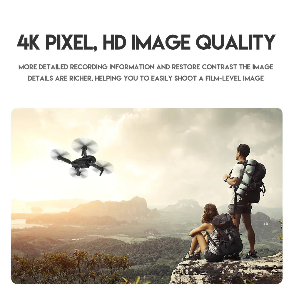 2023 4K RC Drone – Dual Camera Foldable Quadcopter