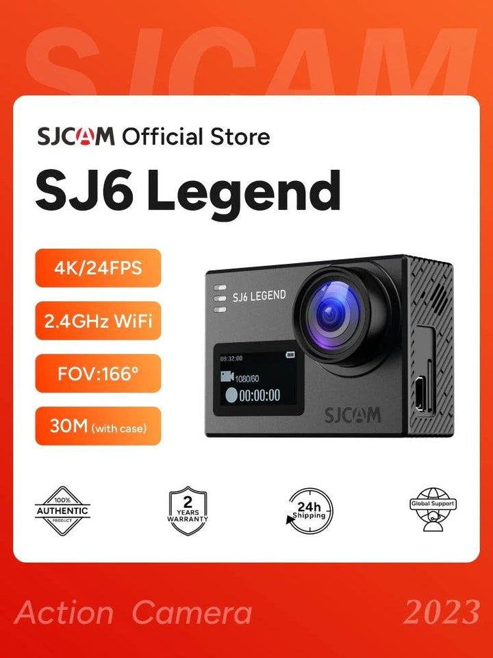 SJCAM SJ6 Legend 4K Action Camera – Waterproof WiFi