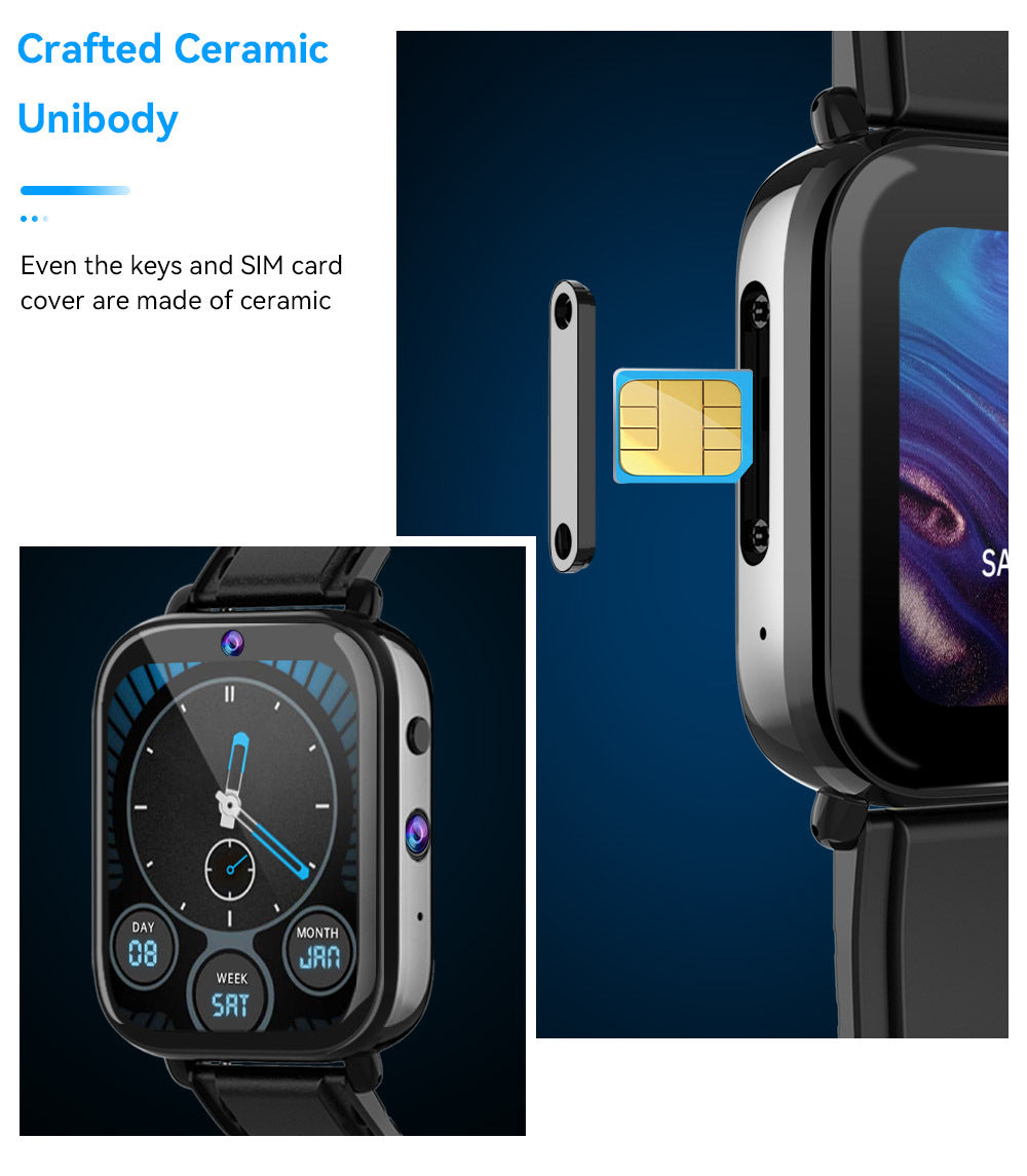 Premium Smartwatch – Voice and Video Call Enabled