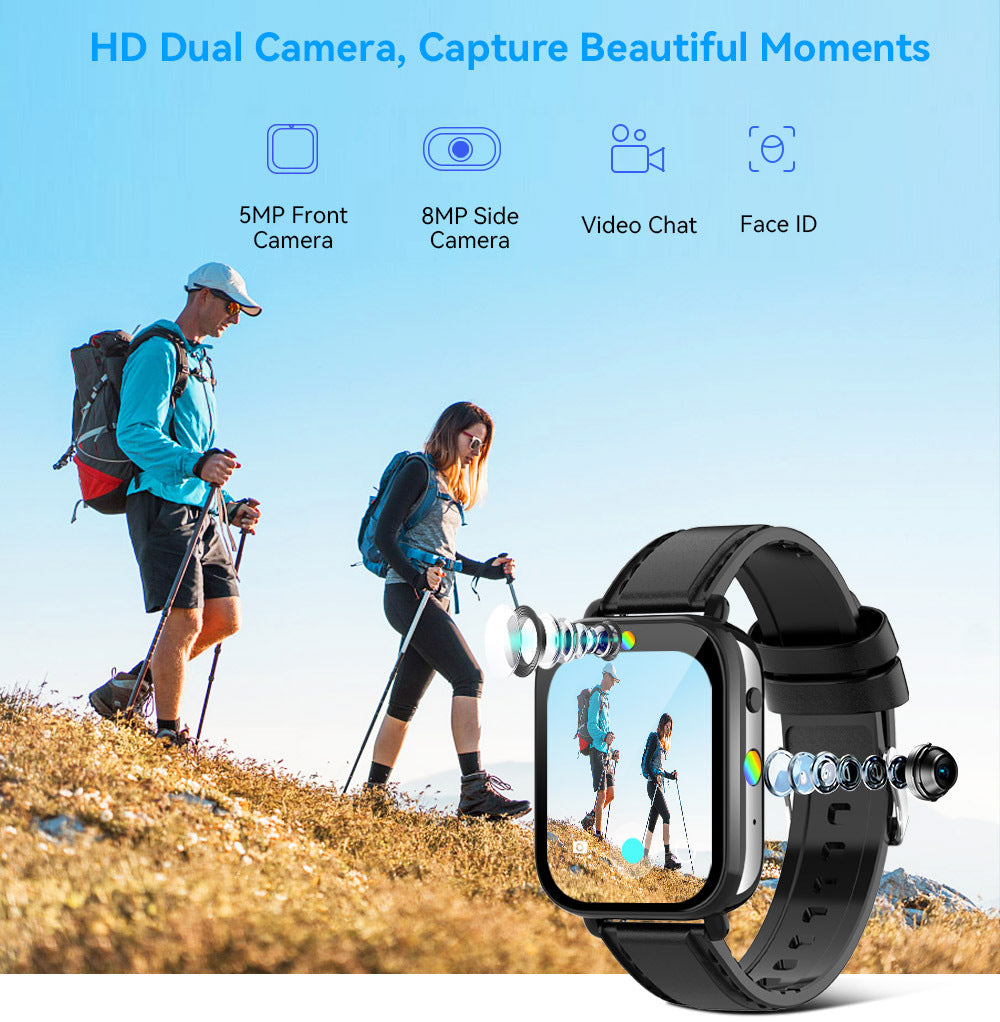 Premium Smartwatch – Voice and Video Call Enabled