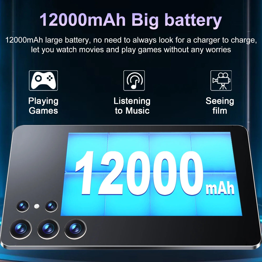 2025 5G Android Tablet – 10.36" 16GB RAM