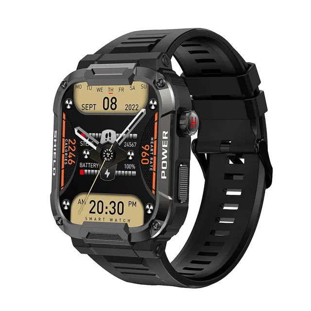 Outdoor Military Smartwatch – Rugged Men’s Watch