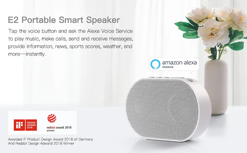 Portable Smart Bluetooth Speaker – 10W Mini Wireless