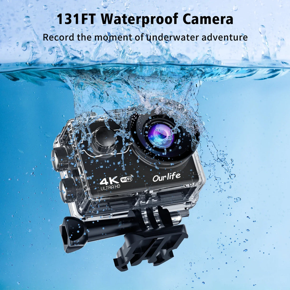 2025 4K Ultra HD Action Camera – Wide Angle