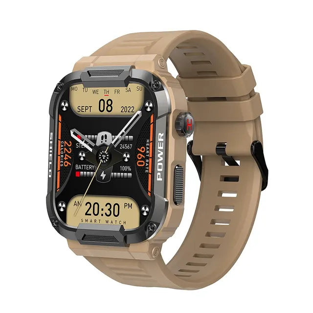 Outdoor Military Smartwatch – Rugged Men’s Watch