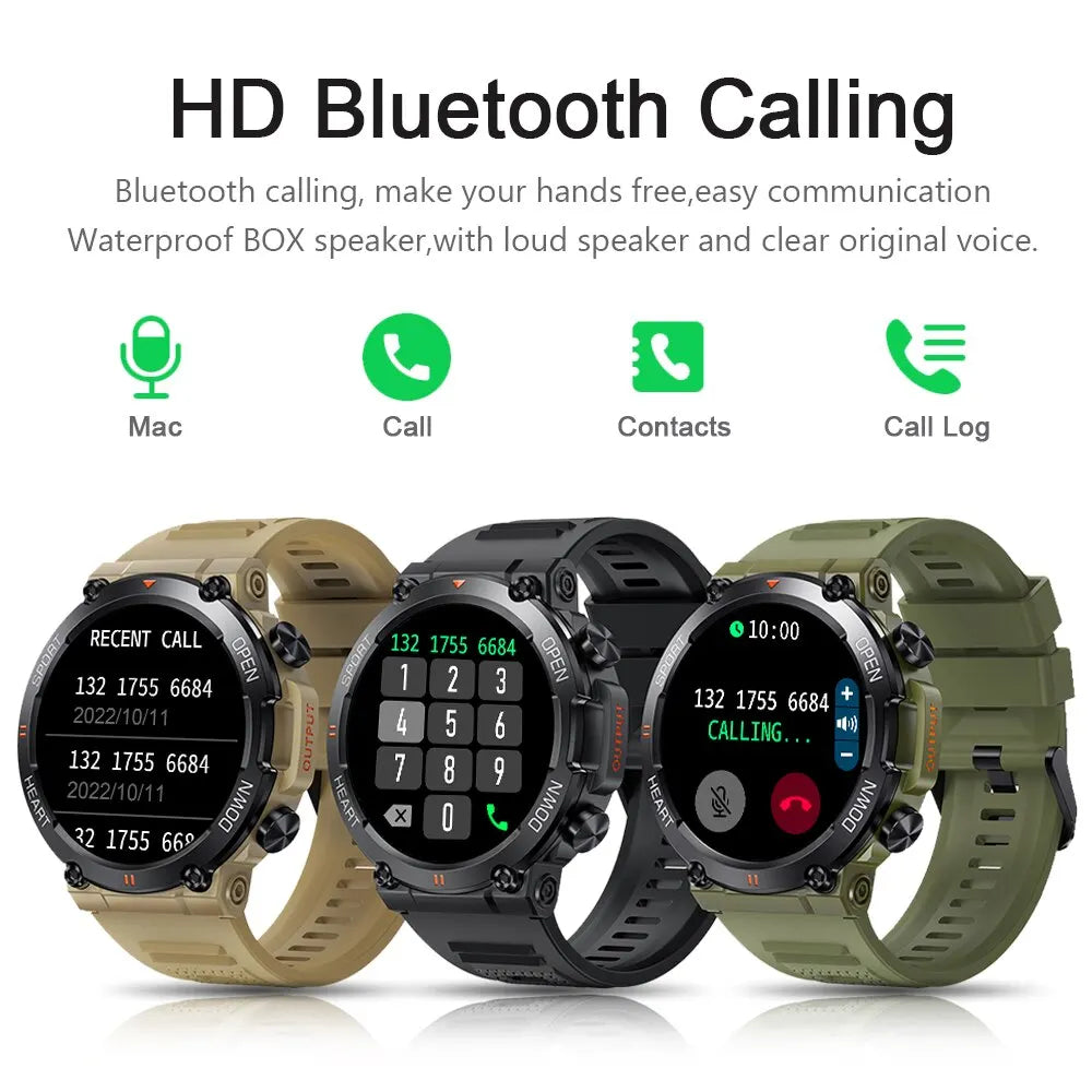 MD56 Smartwatch – HD Bluetooth Call Fitness
