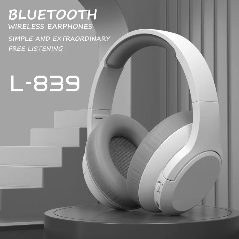 L839 Bluetooth 5.3 Foldable Gaming Sport Earphones