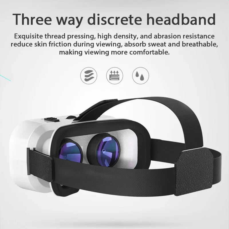 G05 3D VR SHINECON Glasses Headset Headmounted Virtual Reality Adjustable VR Glasses for 4.7-6.3inches Android Smart Phones