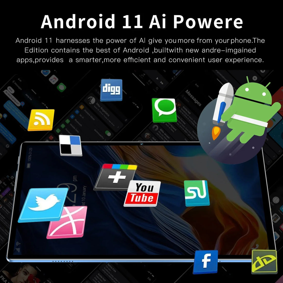 10.1-Inch Education Tablet – Octa-Core 4GB RAM 64GB