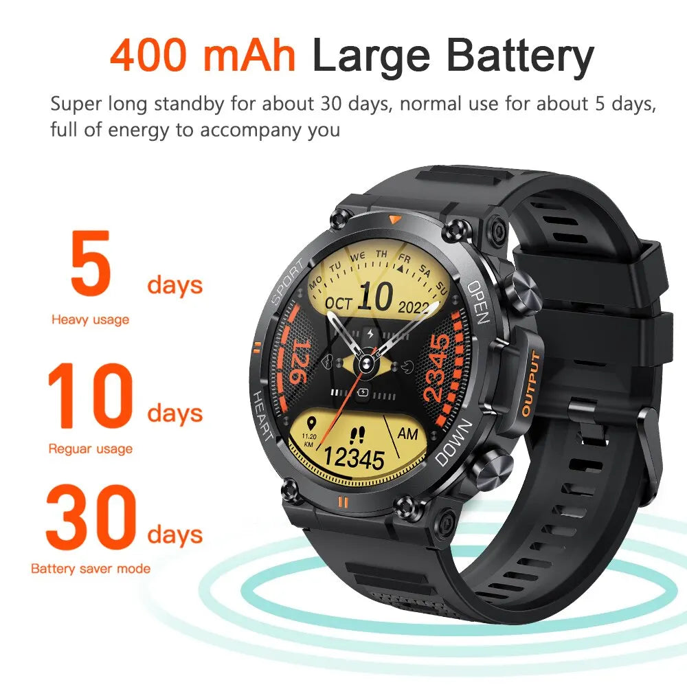 MD56 Smartwatch – HD Bluetooth Call Fitness