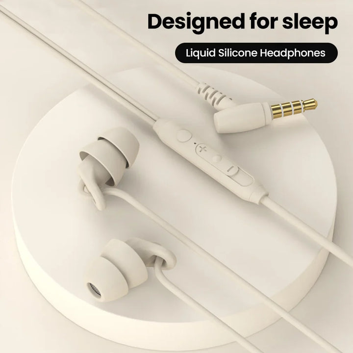 Soft Silicone Wired Earphones – Type-C & 3.5mm