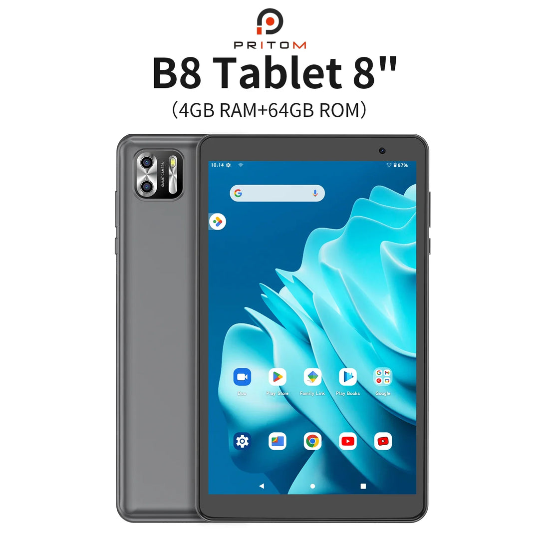 8-Inch Android 13 Tablet – 8GB RAM 64GB