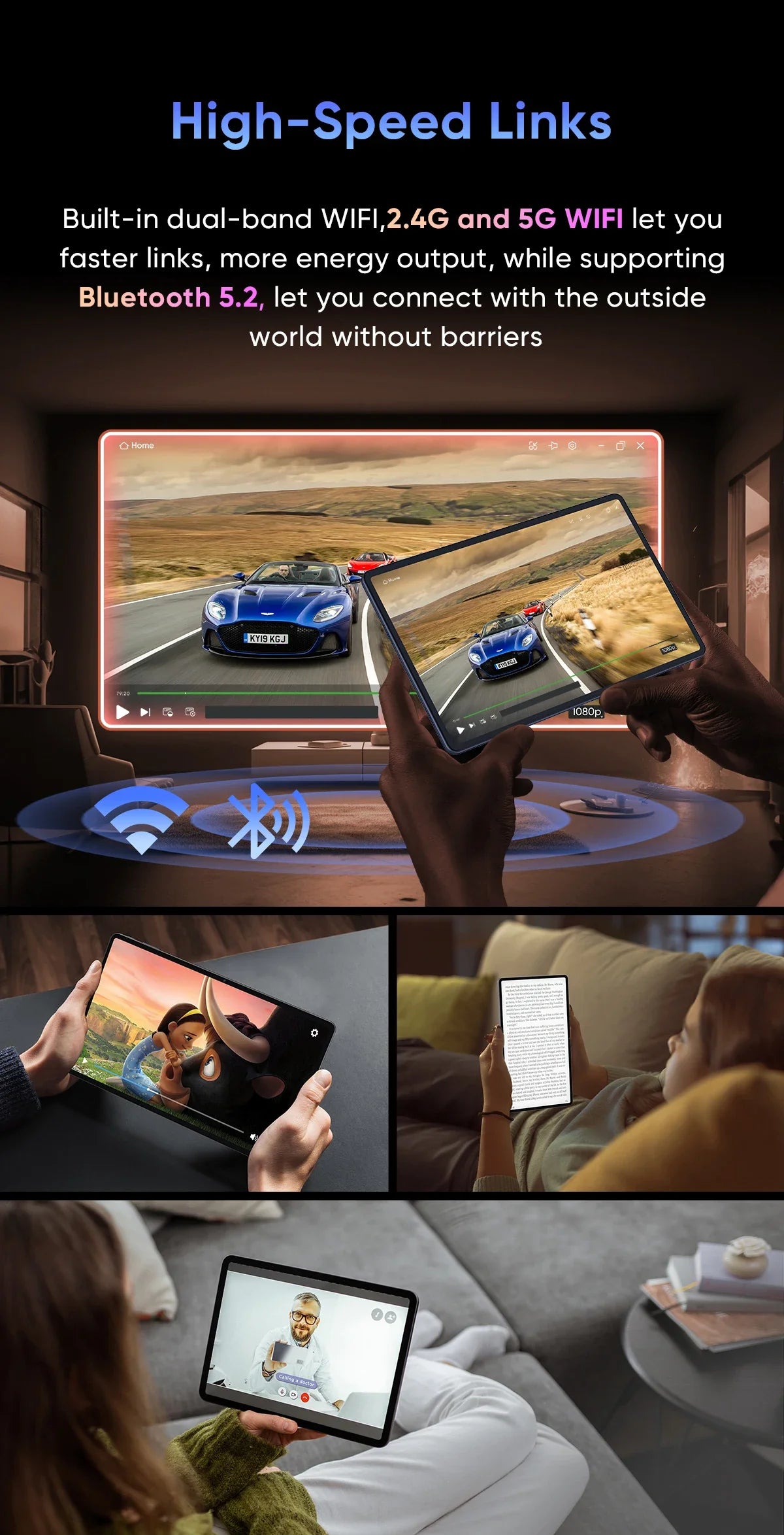 NPad X1 Android 13 Tablet – 10.95" FHD