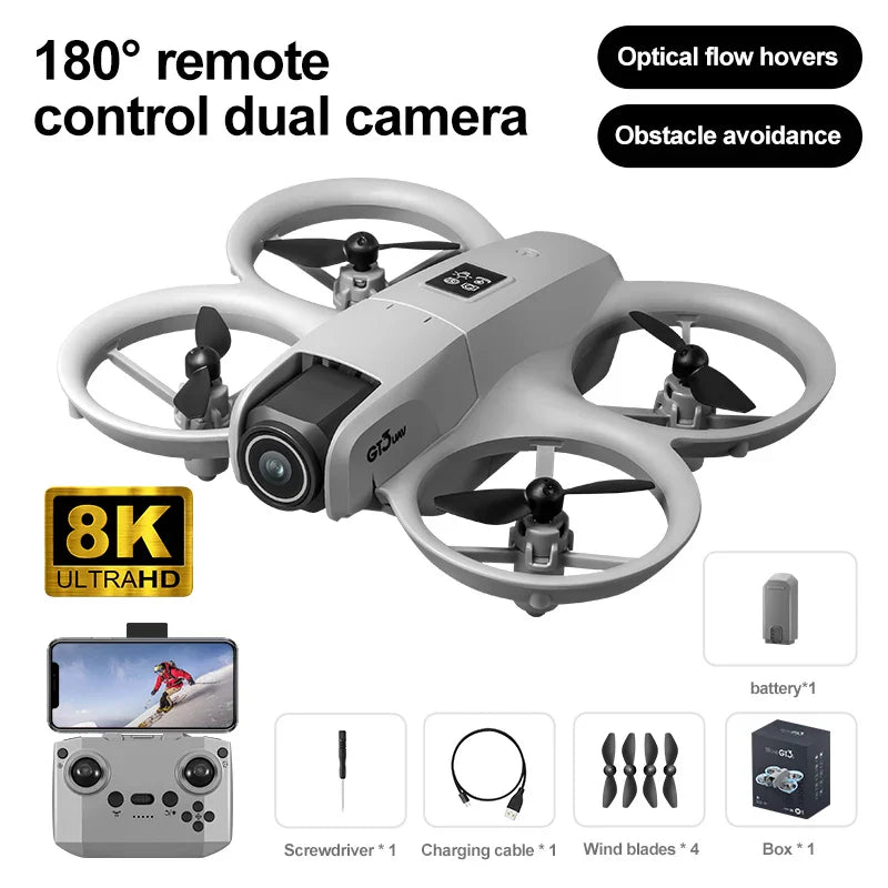 2025 GT3 RC Drone – 8K Dual Camera Quadcopter