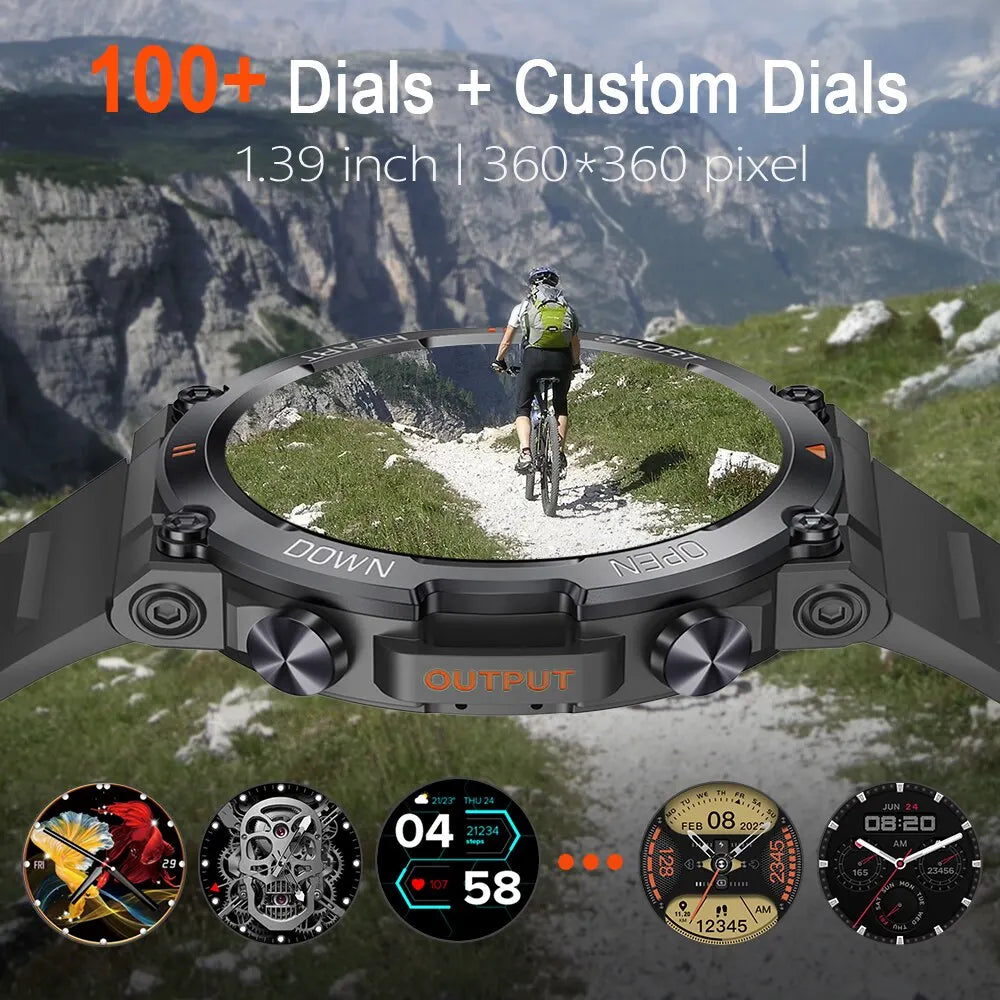 MD56 Smartwatch – HD Bluetooth Call Fitness