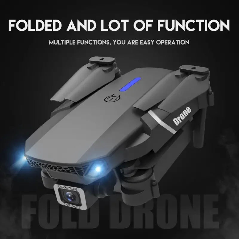 E88 4K HD Foldable RC Drone – WiFi FPV