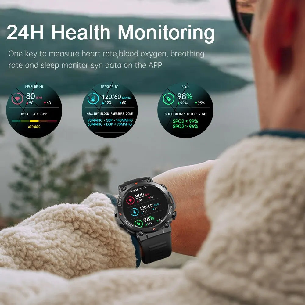 MD56 Smartwatch – HD Bluetooth Call Fitness