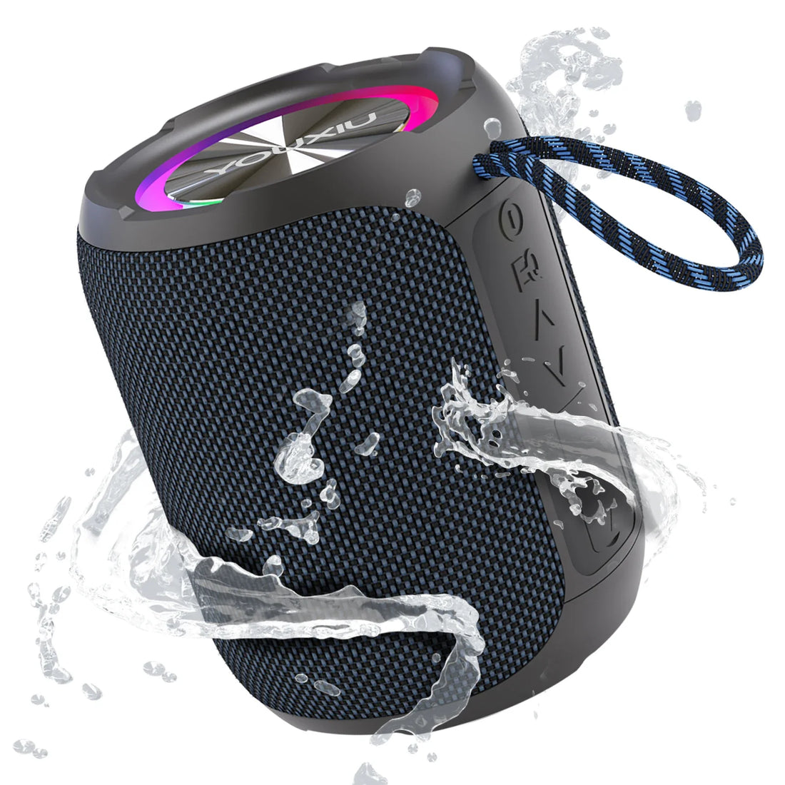 Portable Bluetooth Speaker – IPX7 LED Stereo Sound Outdoor