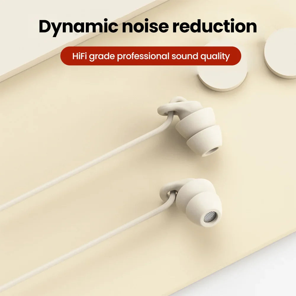 Soft Silicone Wired Earphones – Type-C & 3.5mm