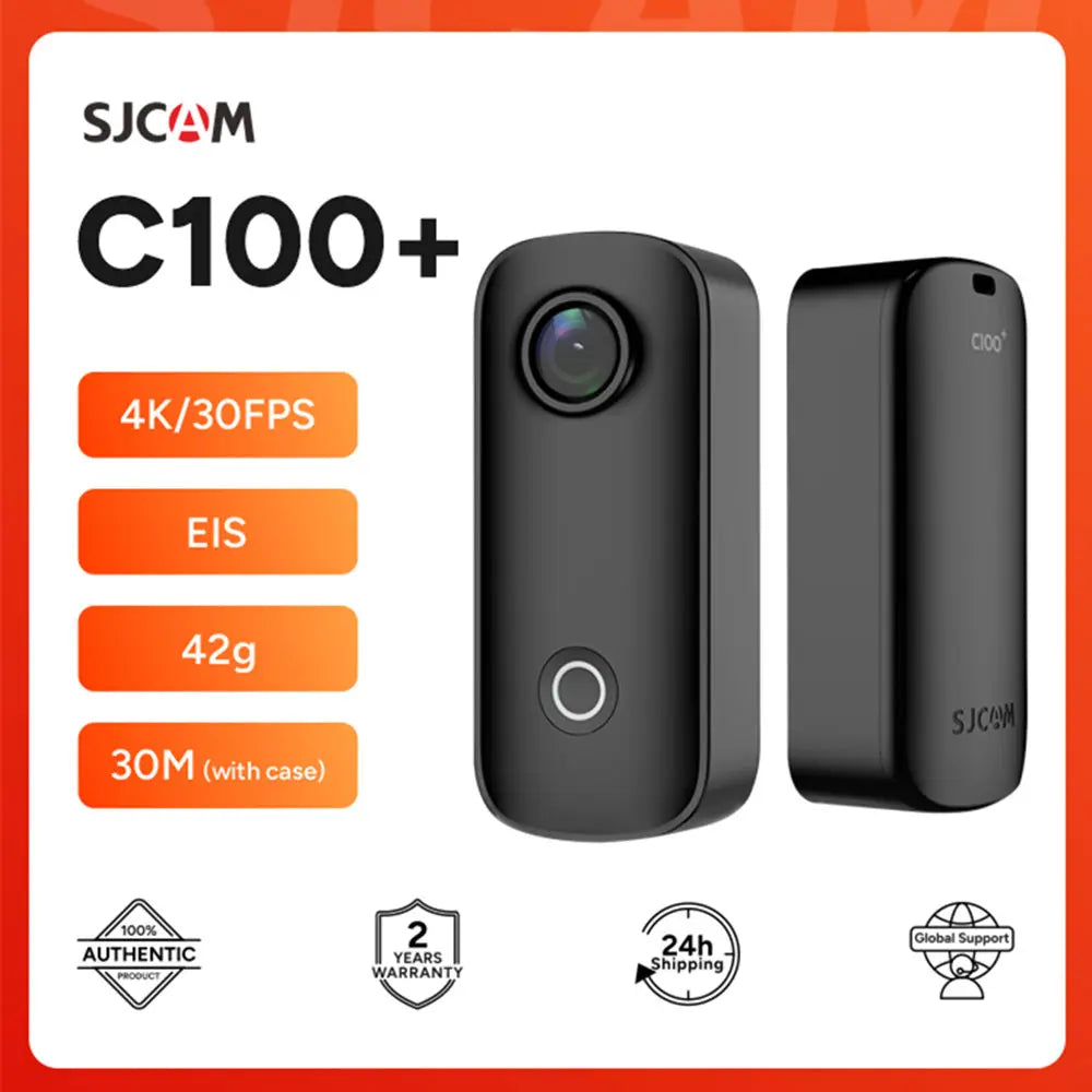 C100 Plus 4K Action Camera – Waterproof WiFi
