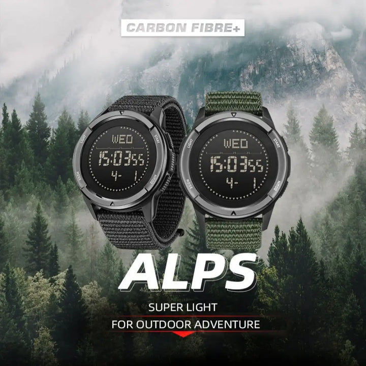 Outdoor Smartwatch – AMOLED Screen, Pedometer, Waterproof