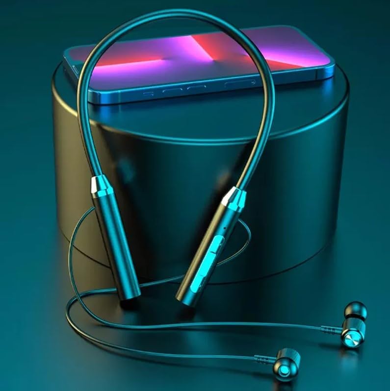 Bluetooth Neckband Headphones – Waterproof Sports Earbuds
