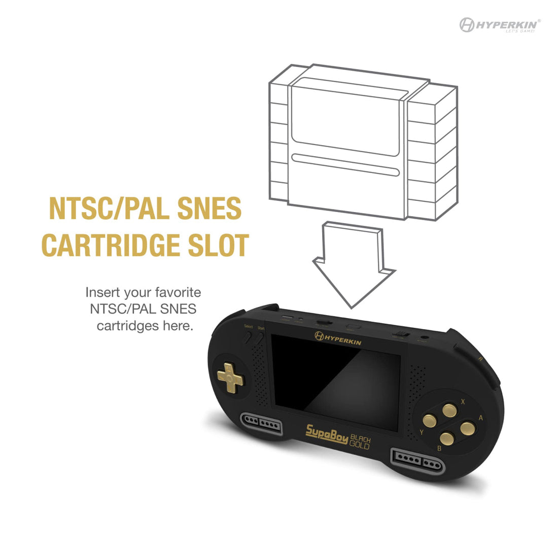 SupaBoy Portable Console – SNES & Famicom Games