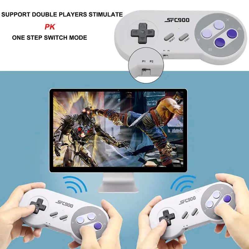1500 Games HDMI Video Game Console – SNES/NES