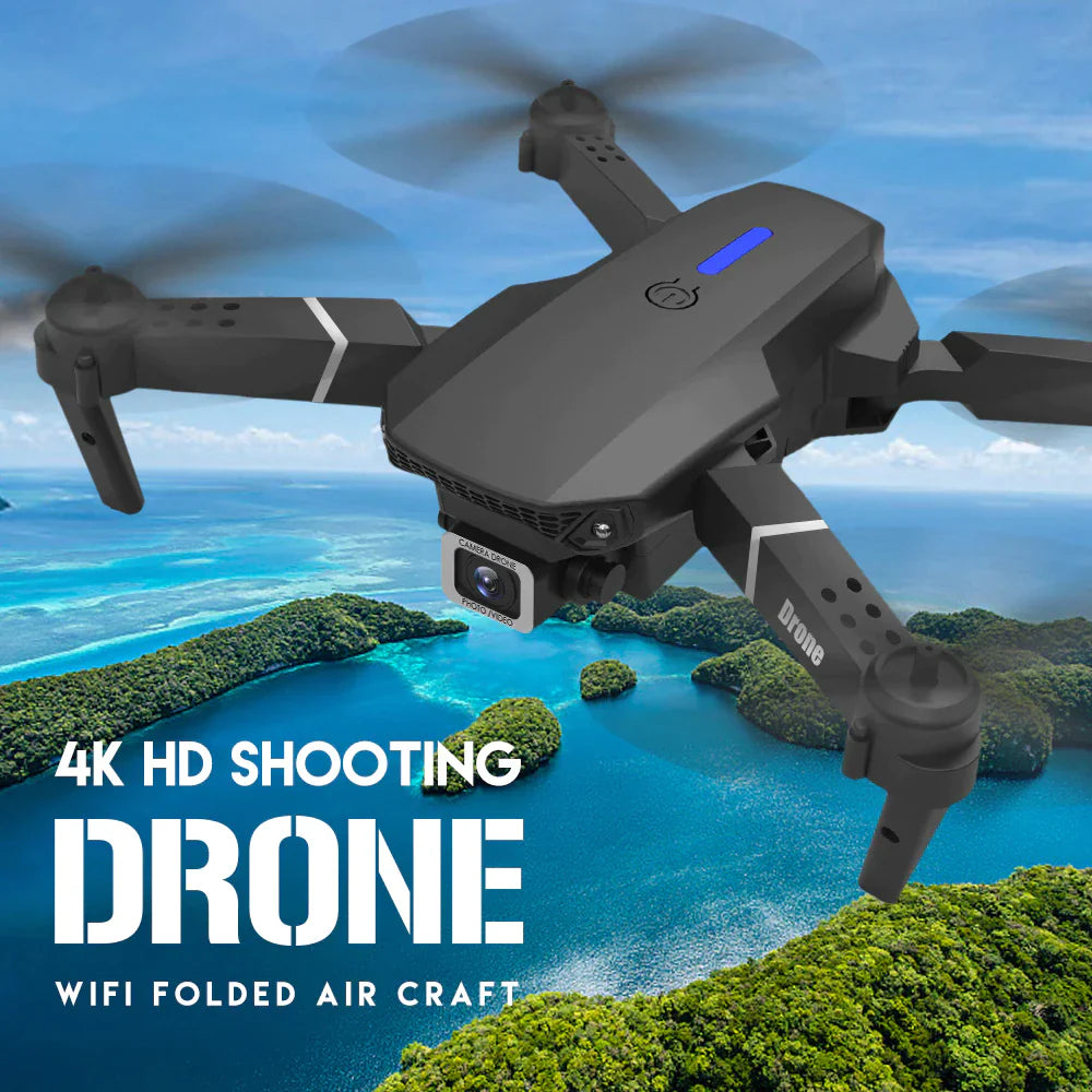 2023 4K RC Drone – Dual Camera Foldable Quadcopter